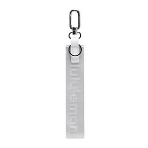 Lululemon Never Lost Keychain White/Silver Drop